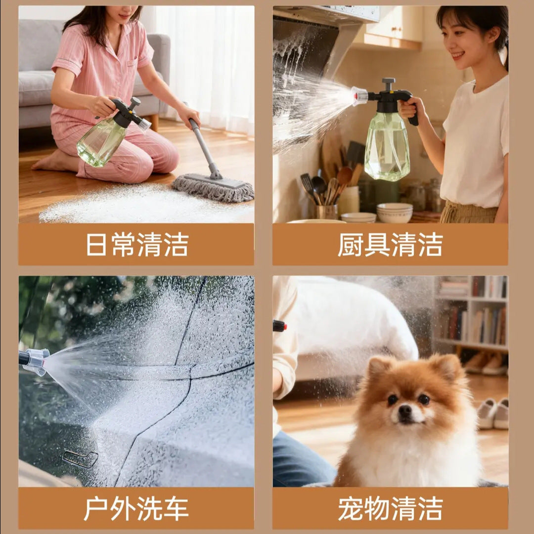 Pressure Spray Bottle for Car Washing, Gardening, and Watering; Foam Sprayer; Pressure Watering Can; Spray Can; Foam Spray Bottle - image 3