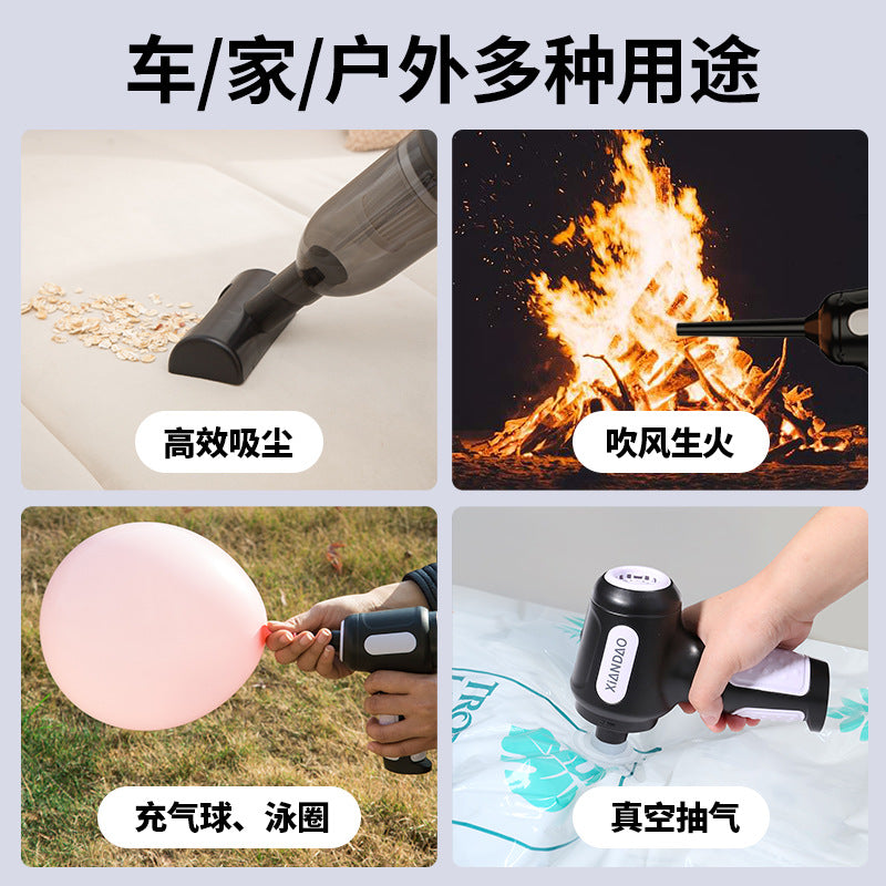 Car Vacuum Cleaner, Handheld Small Wireless Vacuum Cleaner, Blowing and Suction All-In-One, Dual-Use for Car and Home, Super Powerful Suction Vacuum Cleaner - image 3