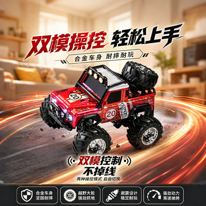 1:64 Alloy Remote Control Mini Off-Road Vehicle with Shock Absorbers, Cross-Border Toy Car, Stress-Relief Desktop Toy, Gift for Boys - image 3