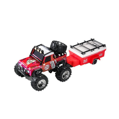 1:64 Alloy Remote Control Mini Off-Road Vehicle with Shock Absorbers, Cross-Border Toy Car, Stress-Relief Desktop Toy, Gift for Boys - image 5