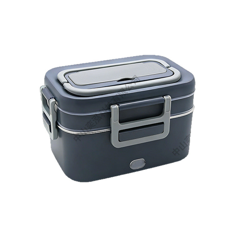 Large Capacity 1.8L Heated and Insulated Lunch Box for Home and Car Use, Two-In-One Stainless Steel Electric Lunch Box for Car Use - image 5