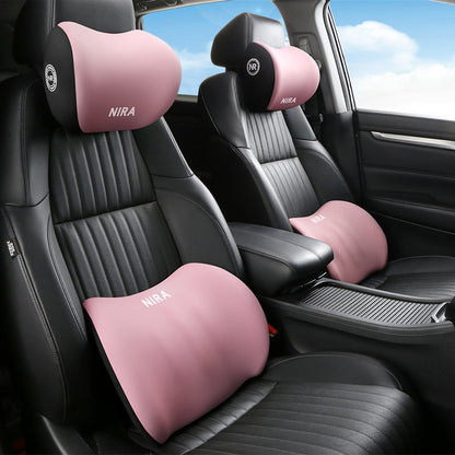 Custom Logo Cross-Border Car Headrest, Lumbar Support, Shoulder Pad, and Backrest Set Made of Memory Foam from the Source Factory - image 3