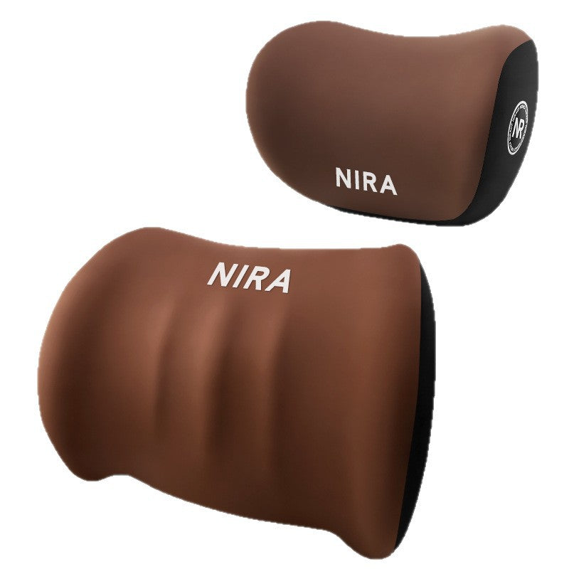 Custom Logo Cross-Border Car Headrest, Lumbar Support, Shoulder Pad, and Backrest Set Made of Memory Foam from the Source Factory - image 5