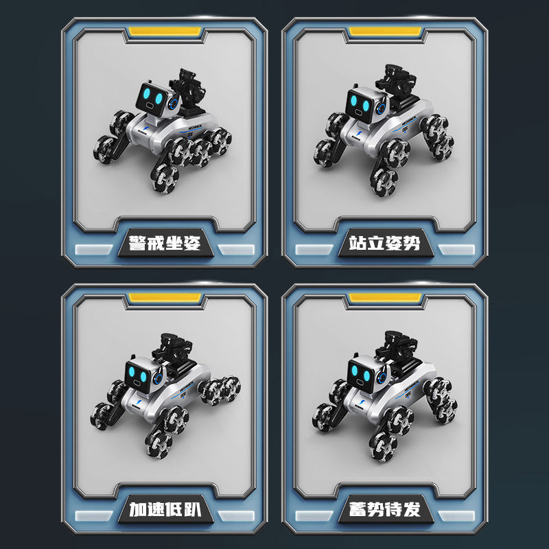 Intelligent Remote Control Robot Dog Children's Toy Boy Electric Drift Car Gesture Sensing Eight-Wheel Stunt Mechanical Dog - image 4