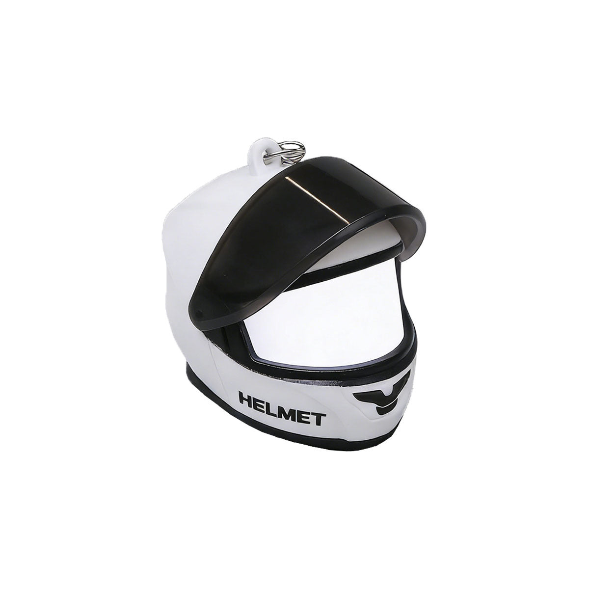 Cool Motorcycle Helmet Fun Pendant, Creative Motorcycle Helmet Keychain with Light, Bag Decoration Pendant - image 5