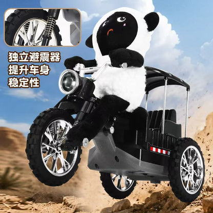 Children's Lamb Sound and Light Remote Control Motorcycle Tricycle Simulation Model Boys' Sound and Light Toy Direct Supply from Abroad - image 3