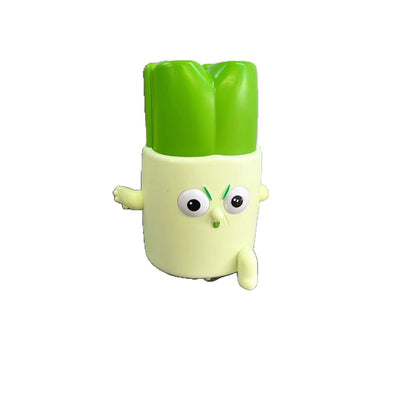 Haidilao-Style Toy Car with Press-And-Go Mechanism, Featuring Vegetables Like Radish, Sausage, Corn, and Durian, from the Rushing Team Series, Children's Figuri - image 5