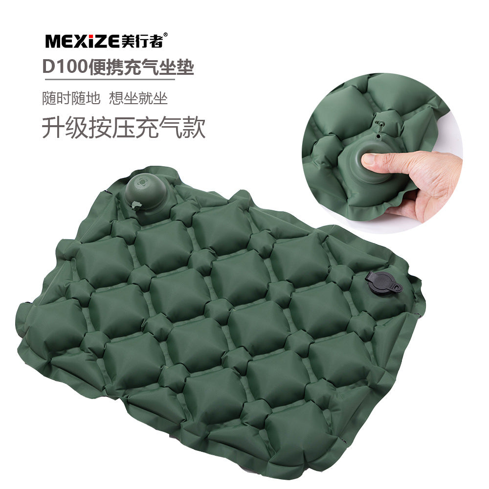 Cross-Border Outdoor Inflatable Cushion for Car, Office, Camping, Moisture-Proof, Anti-Decubitus, Portable Travel Cushion - image 1