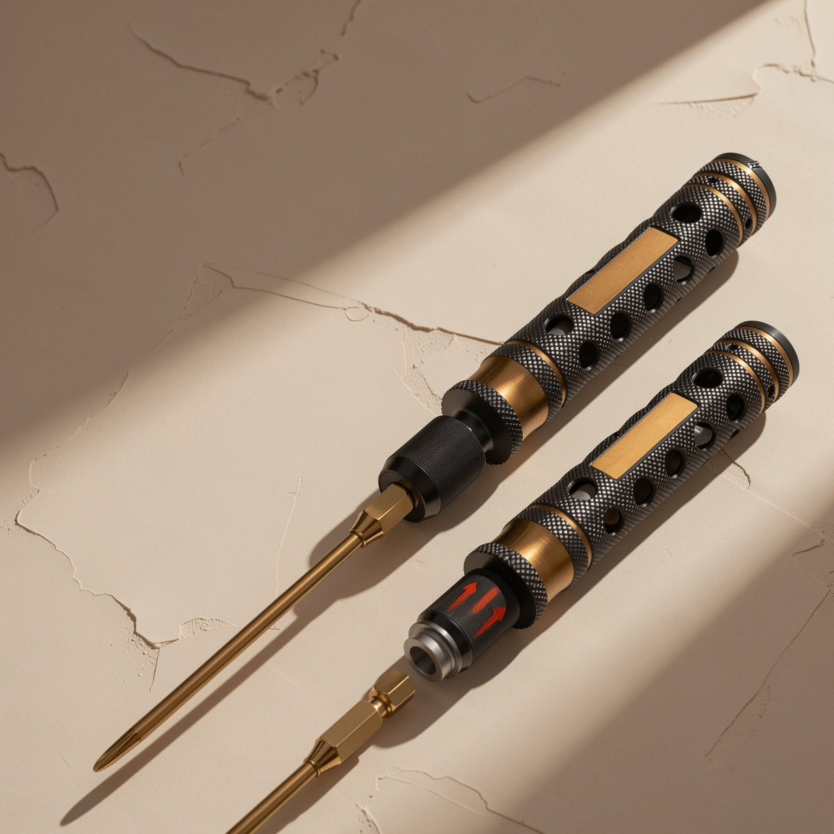 Carbon steel hex screwdriver set for DJI drone, RC model, and crawler car repairs - view 4