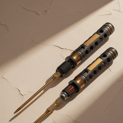 Carbon steel hex screwdriver set for DJI drone, RC model, and crawler car repairs - view 4