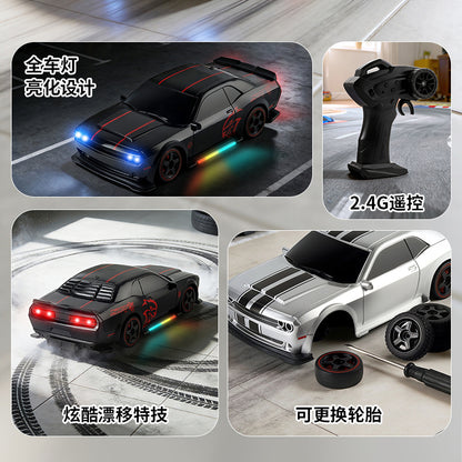 Children's Remote Control Dodge Hellcat Rc Drift Car Lamborghini Four-Wheel Drive Electric Boy Toy Birthday Gift - image 4