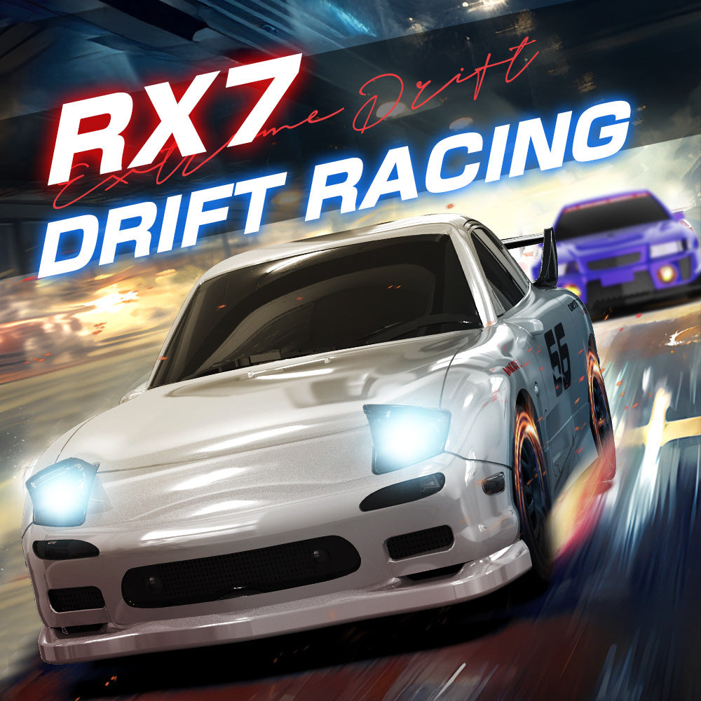 New Product 1:24 Half-Scale Remote Control Drift Racing Car with Lights, Rechargeable Remote Control Car, Electric Model Children's Toy Car - image 1