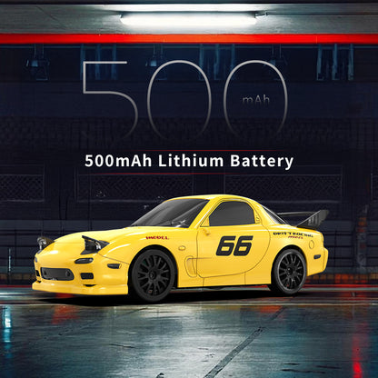 New Product 1:24 Half-Scale Remote Control Drift Racing Car with Lights, Rechargeable Remote Control Car, Electric Model Children's Toy Car - image 3