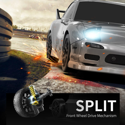 New Product 1:24 Half-Scale Remote Control Drift Racing Car with Lights, Rechargeable Remote Control Car, Electric Model Children's Toy Car - image 4