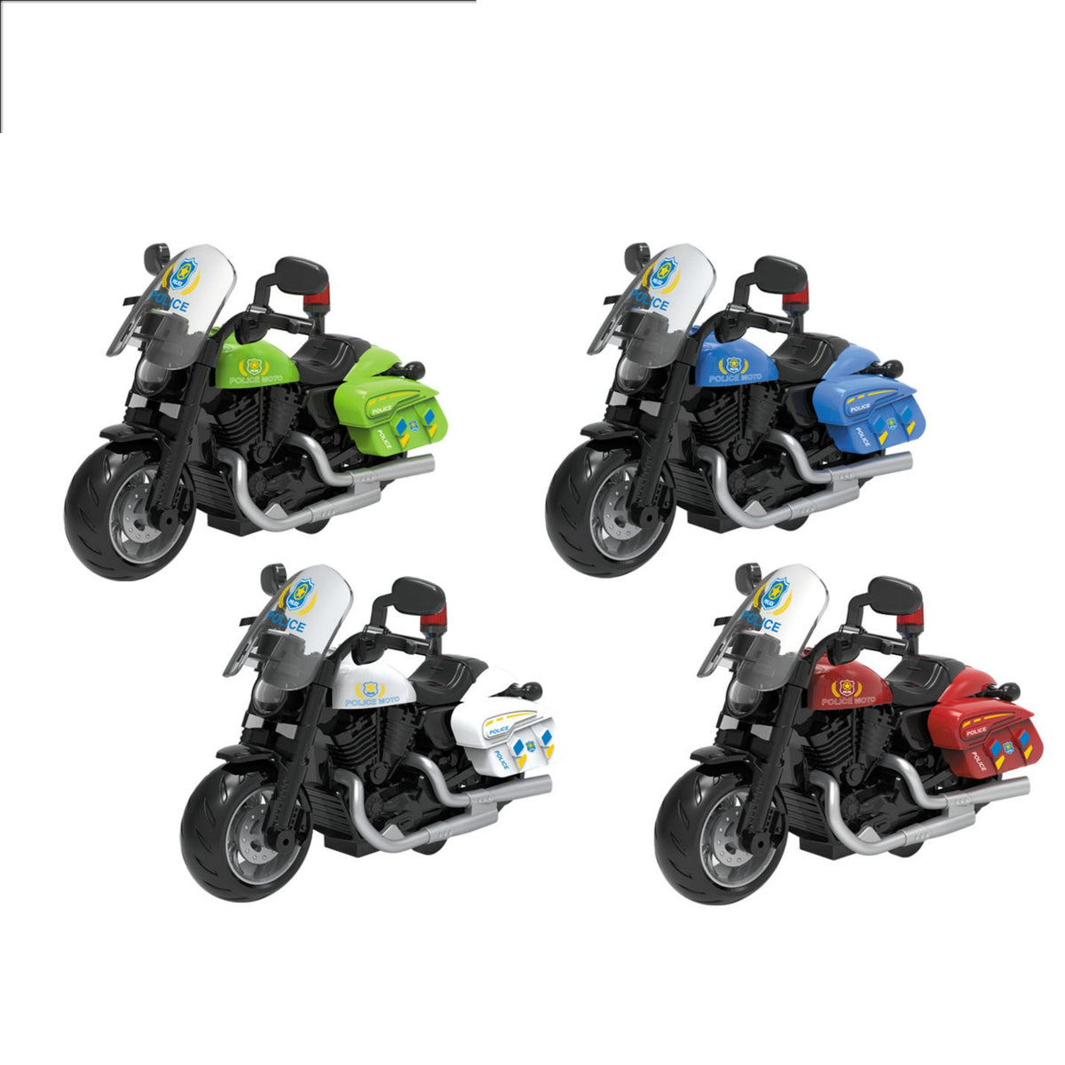 Cross-Border Hot-Selling Products, Direct Supply from Manufacturers, Inertia-Powered Realistic Iron Rider Motorcycle, Boys' Children's Toy Motorcycle Model Whol - image 5