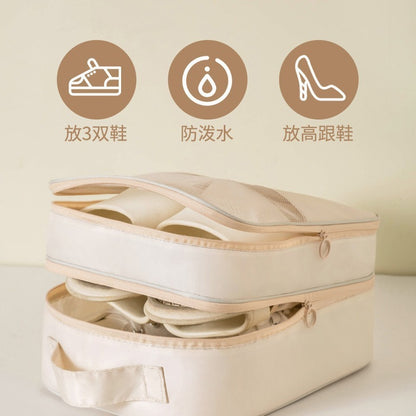 Shoe Box Travel Storage Bag Portable Organizer Dustproof Slipper Storage Box Car-Mounted Shoe Organizer - image 4