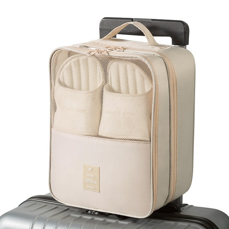 Shoe Box Travel Storage Bag Portable Organizer Dustproof Slipper Storage Box Car-Mounted Shoe Organizer - image 5