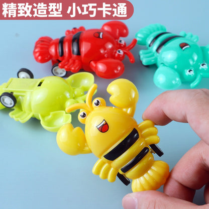 Cartoon Crayfish Inertia Pull-Back Car Children's Toy Mini Animal Pull-Back Sliding Car Creative Toy Car for Toddlers - image 4