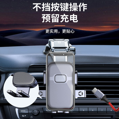 Cross-Border Suction Cup Car Phone Holder for Dashboard, Multi-Angle Rotating Foldable Navigation Stand with Horizontal and Vertical Support - image 2