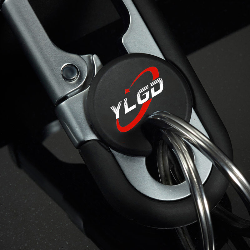 Men's Car Keychain Pendant, Sturdy and Durable, 2026 New Model, Anti-Lost Electric Vehicle Keychain, Waist-Hanging Lock Keychain - image 4