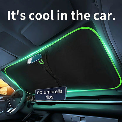 Car sunshade for the front windshield, sun protection and heat insulation device, anti-glare sunshade for cars, best-selling cross-border product - image 4