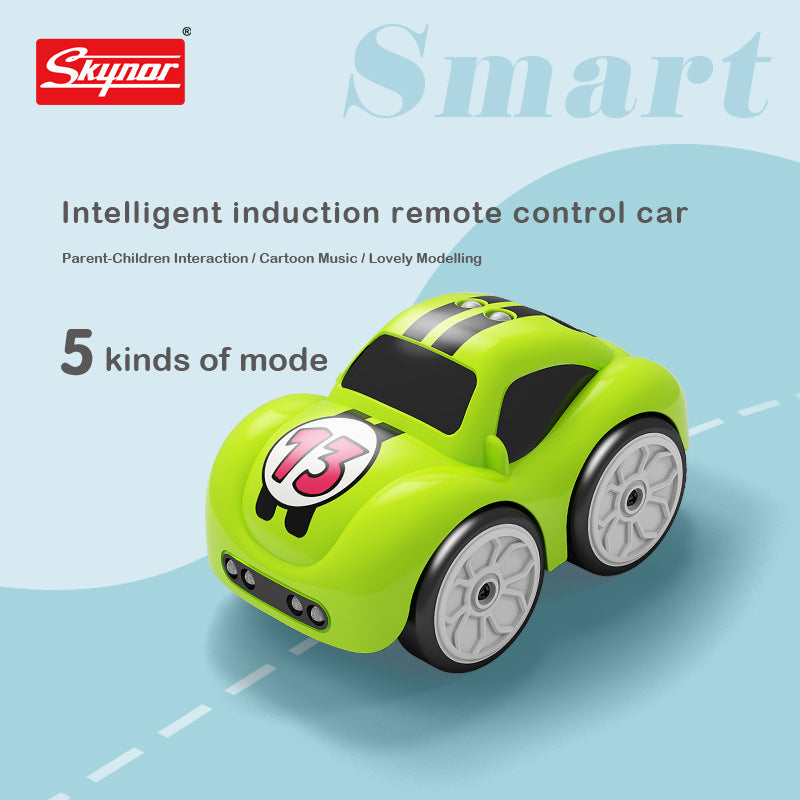 Cross-border sensor-controlled remote control mini magic car with obstacle avoidance, gesture tracking, multi-mode track, and children's smart remote control - image 2