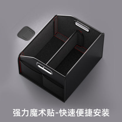 Car trunk storage box, vehicle-mounted storage box, foldable storage solution for the car's trunk, high-end - image 3