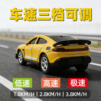 Mini Remote Control Car Alloy Desktop Drift Small RC Car High Speed 1:64 Durable Boy's Toy Birthday Gift - image 3