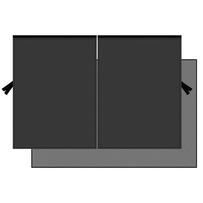 Car Sunshade Curtain for Sun Protection and Heat Insulation, Magnetic Car Privacy Curtain for Sleeping in the Car, Side Window, Baby and Infant Use - image 5