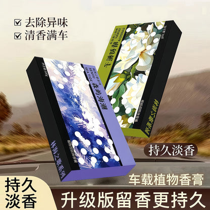 Car-Mounted Solid Aromatherapy High-End Air Purifier Fragrance Deodorizer Car Scent Balm Odor Removal Fragrance - image 1