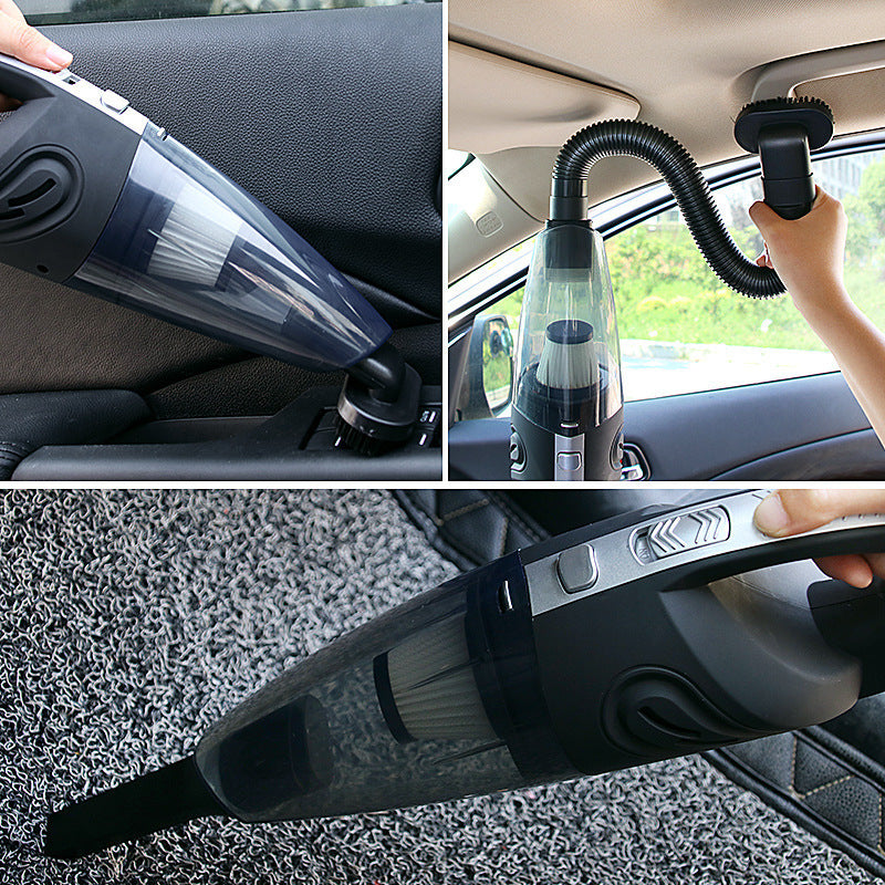 Cross-Border Wireless Car and Home Vacuum Cleaner, Small Household Dry and Wet Dual-Use High-Power Handheld Vacuum Cleaner, Portable Vacuum Cleaner - image 3