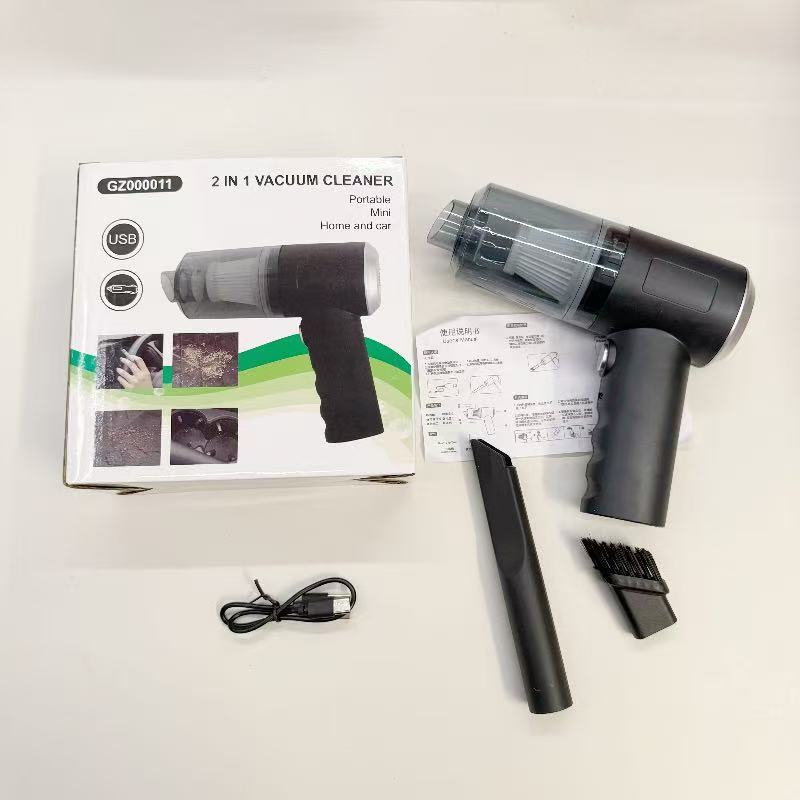 Cross-Border Popular Vacuum Cleaner, Three-In-One Wireless Charging Portable Car Vacuum Cleaner, Handheld High-Power Car and Home Use Vacuum Cleaner - image 3