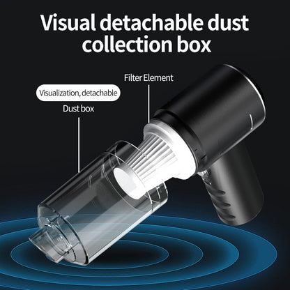 Cross-Border Popular Vacuum Cleaner, Three-In-One Wireless Charging Portable Car Vacuum Cleaner, Handheld High-Power Car and Home Use Vacuum Cleaner - image 4