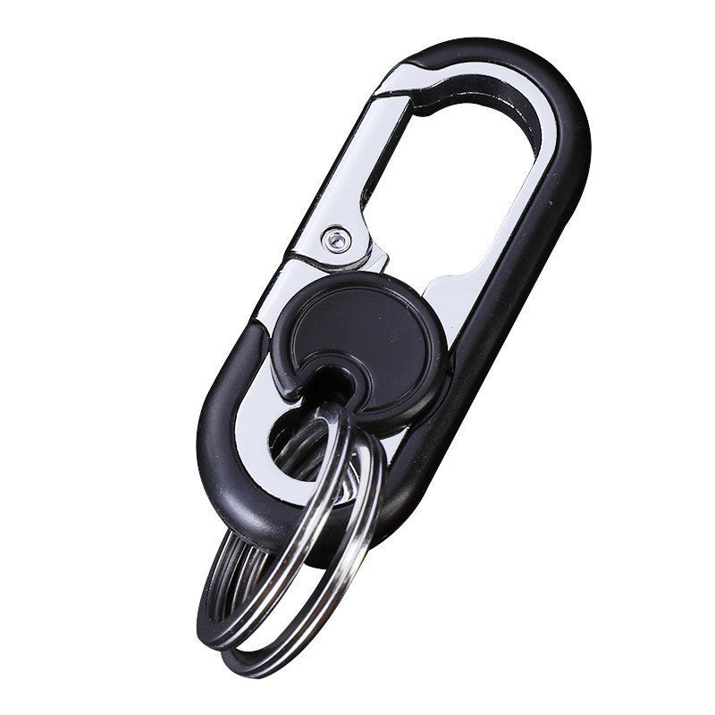 New Stylish and Creative High-End Keychain for Business, Car, and Home Use, Exquisite Multifunctional Metal Waist Clip Wholesale - image 5