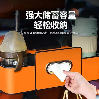 Car Seat Back Storage Box, Multifunctional Storage Box, Tissue Box, Car Cup Holder, Storage Box, Car Interior Accessories - image 1