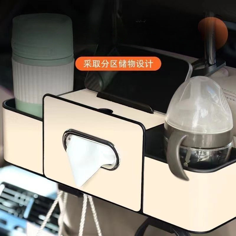 Car Seat Back Storage Box, Multifunctional Storage Box, Tissue Box, Car Cup Holder, Storage Box, Car Interior Accessories - image 3