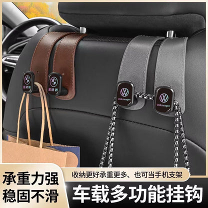 Car Multifunctional Hook, Dual Hook for Seat Back, Car Storage Hook, Double-Sided Car Hook, Car Holder - image 2