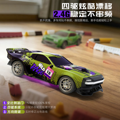 1:24 Remote Control Drift Car Four-Wheel Drive High-Speed Professional Racing Rc Model Boy Toy Cross-Border Wholesale - image 4