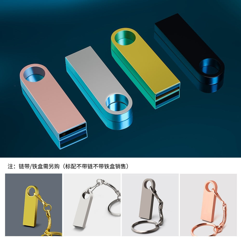 Jiesuyou USB Flash Drive 8Gb Metal High-Speed USB Flash Drive Suitable for Computers and Mobile Phones USB 4Gb Car Music USB Flash Drive Small Capacity - image 3