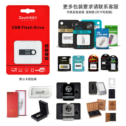 Jiesuyou USB Flash Drive 8Gb Metal High-Speed USB Flash Drive Suitable for Computers and Mobile Phones USB 4Gb Car Music USB Flash Drive Small Capacity - image 4