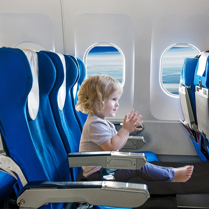 Cross-Border Portable Children's Airplane Footrest, Toddler Airplane Hammock, Children's Travel Airplane Car Reclining Sleeping Chair - image 3