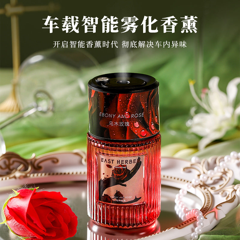 Light Luxury Car-Mounted Spray Aromatherapy Diffuser for All-Round Fragrance and Odor Removal, Smart Car-Mounted Atomizing Aromatherapy with Long-Lasting Fragrance - image 1