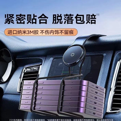 Car-Mounted Magnetic Dashboard Holder, Stable and Secure, Can Hold the Floating Screen, Flexible for Navigation, and Can Be Bent at Will to Support the Phone - image 3