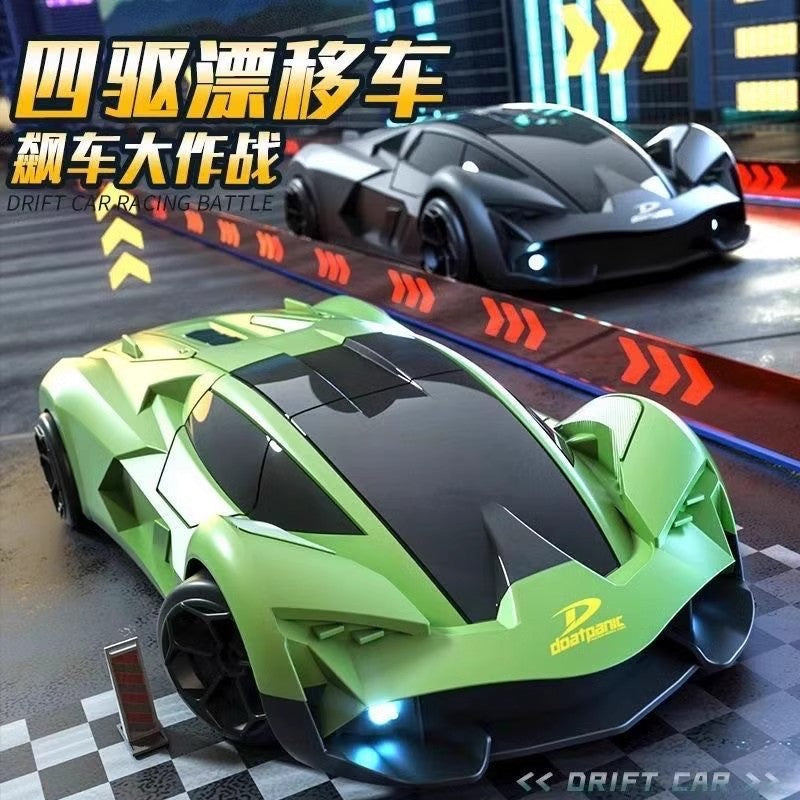 Four-Wheel Drive Rc Remote Control Car Drift High-Speed Mini Racing Car Children's Toy Birthday Gift 2026 New Model Black Technology - image 4