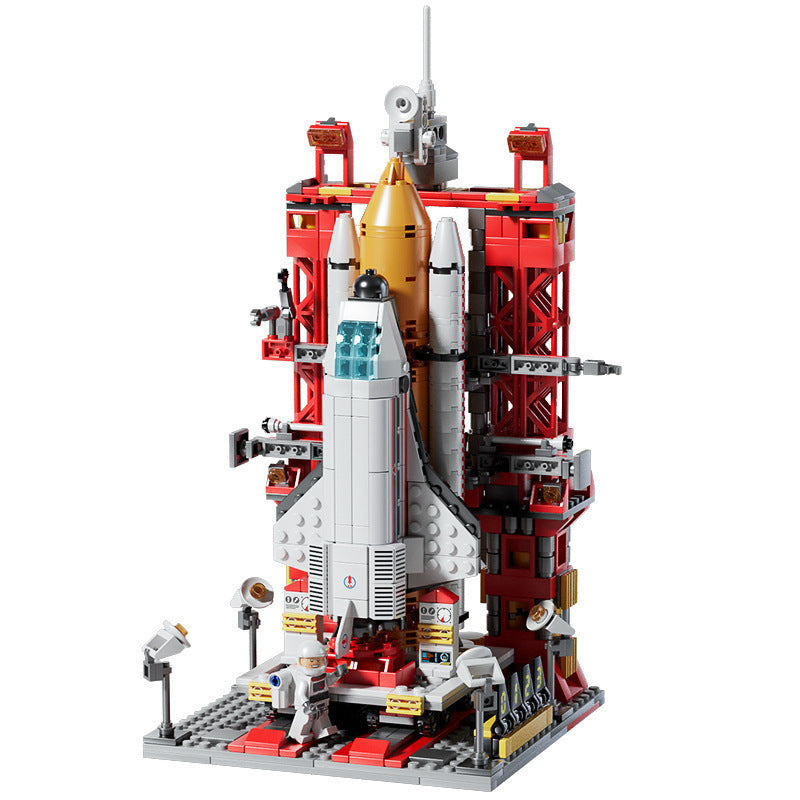 Compatible with the Chinese Space Shuttle Launch Vehicle High-Model Building Blocks, Children's Educational Assembly Toys, Boys' Gifts - image 5