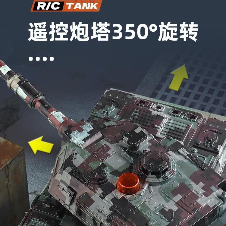 Remote Control Tank Motorcycle for Children, Can Fire Cannons, Electric Model Car, Off-Road Toy, Birthday Gift for Boys - image 3