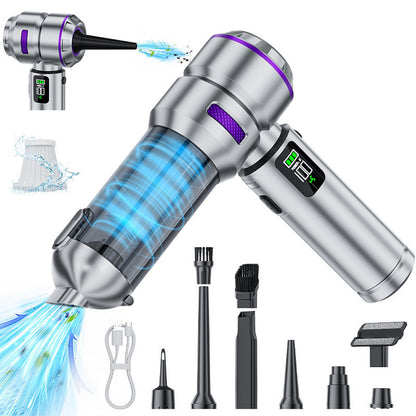 Car-Mounted High-Suction Car Vacuum Cleaner with Wireless Display, Portable Brushless Motor, Household Handheld Dust Remover - image 1