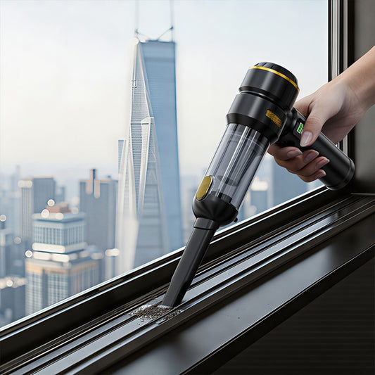 Car-Mounted High-Suction Car Vacuum Cleaner with Wireless Display, Portable Brushless Motor, Household Handheld Dust Remover - image 2