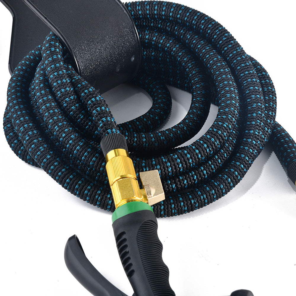 Cross-border retractable hose set for home use, car washing, high-pressure cleaning tool, water gun, outdoor garden watering hose nozzle - image 5