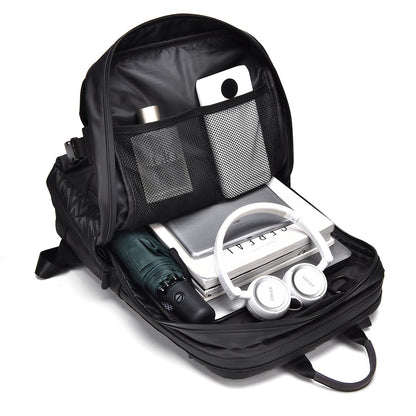 Men's Motorcycle Backpack, College Student Basketball Backpack, Multi-Functional Large-Capacity Computer Commuter Backpack, Urban Fashion - image 2